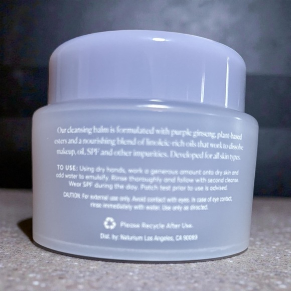 NATURIUM Purple Ginseng Cleansing Balm - 3 oz.
Cleansing balm. - Picture 2 of 3